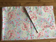 Rosali Paisley Blue IKEA One Housewife Pillowcase Cotton New 50cm x 80cm Floral