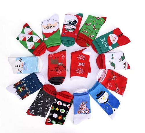 2022 christmas festive socks - christmas,