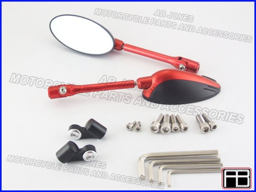 Bare mirrors red suzuki - red,