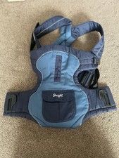 Evenflo Snugli Baby Carrier, Blue, All Straps And Fasteners Work