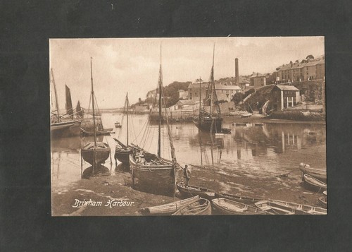 Postcard devon brixham harbour - devon,