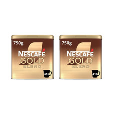 NESCAFÉ Gold Blend Instant Coffee Tin 750g Rich & Smooth Large Size ,2 pack