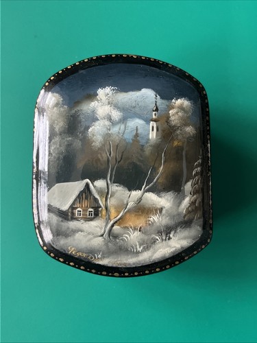 Russian vintage lacquered - russian,