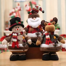 Christmas Snowman Elk Santa