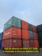 Used 20ft Shipping containers from £1400+ vat?? Liverpool