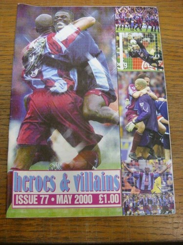 May 2000 fanzine aston villa - aston,