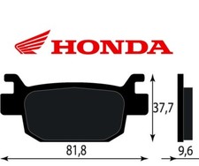 REAR BRAKE PADS HONDA SH 125 i ABS 2013 - 2018