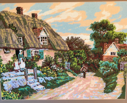 Vintage tapestry picture - tapestry,