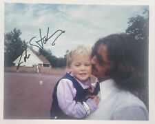SIGNED ZAK STARKEY 10x8 PHOTO RARE RINGO STARR THE BEATLES