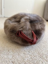 Women’s Vintage Faux Fur Hat