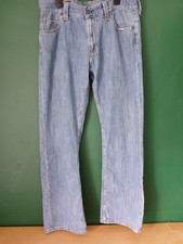 Mens Levi 506  W32 L30 Blue Jeans Straight Leg