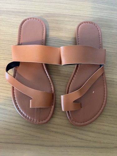Brand new tan brown flat - brand,