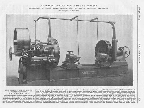 1908 antique engineering - engineering, print