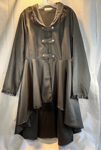 Oratee black gothic high - gothic, high-low