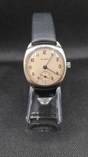 Vintage 1948 Buren Cushion Watch ICI 20 Years Service Swiss Made Working