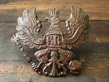 German WW1 Battl. Relic Pickelhaube part Helmet Plate/ Guaranteed Original