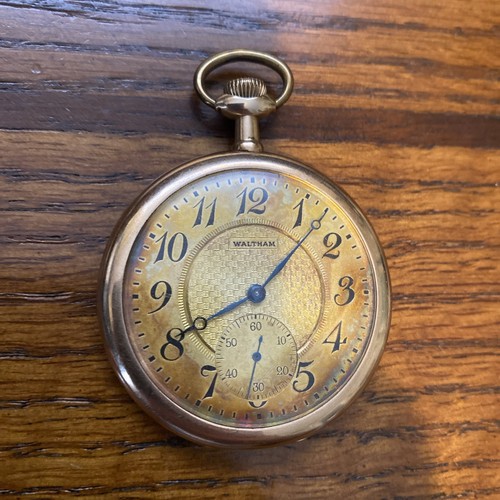 1907 waltham pocket watch 14s - 1907,