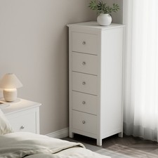 Nairn white drawer tall - nairn,