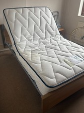 Opera - Signature Profiling Bed Low Footboard  and Mattress - 105cm/3ft 6 - Oak