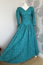 Laura Ashley Vintage 80s Teal