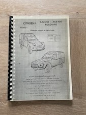 CITROEN AZU-250 - AKS-400  ACADIANE PARTS CATALOGUE FRENCH