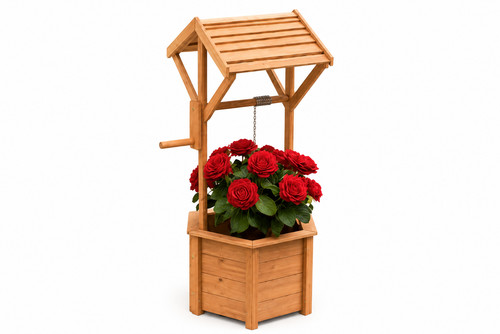 Wishing well planter - wishing,