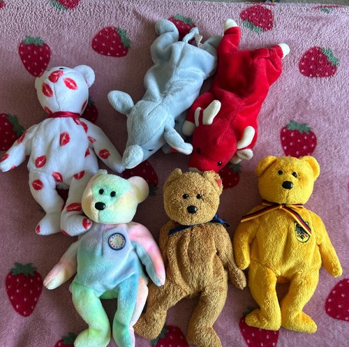 Beanie babies mixture - beanie,