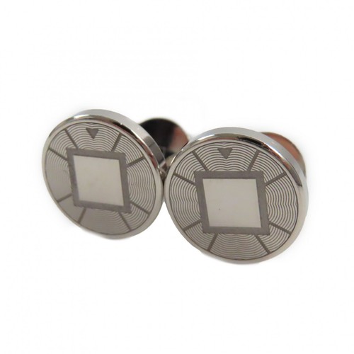 Cartier cufflinks sterling - cartier,