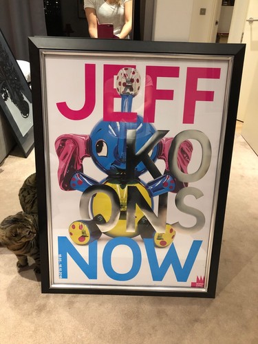 Framed jeff koons - koons, now