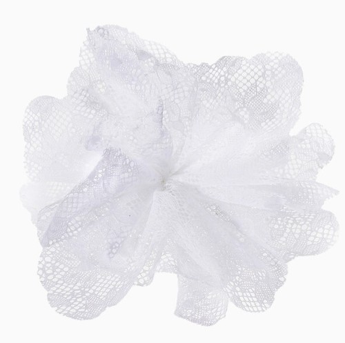 White scalloped edge - 10,