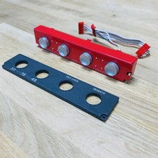 Numark TTX TTX1 Replacement Pitch Buttons 33, 45 & 78 RPM Inc Cover