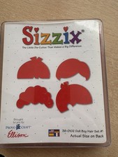 Sizzix large Die, Die Cutter doll boy hair set #1 38-0102