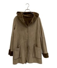 synchro crossings                    sheepskin coat beige