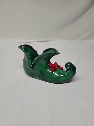 Vintage ceramic pixie elf shoe - vintage,