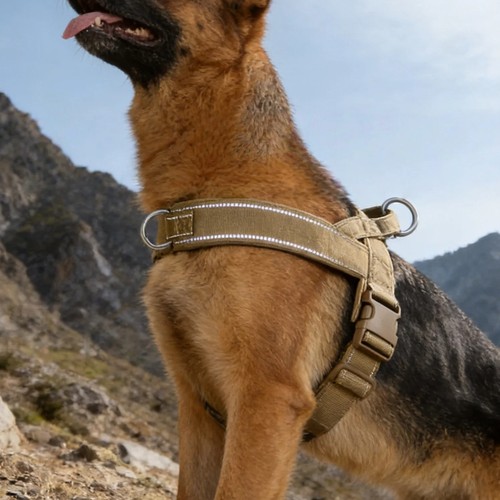 Tactical pull dog harness - pull,