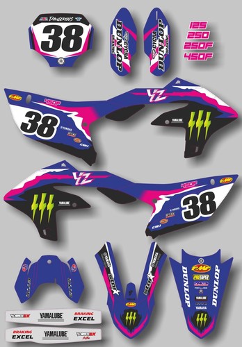 Yamaha blue throwback retro - blue,