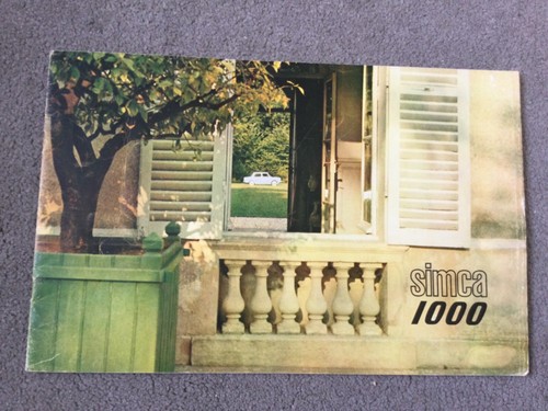 Simca 1000 sales - 1000,