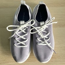 Moshulu Cumulo Lilac Purple Fabric Mesh Sock Trainers Size UK 6 EU 39