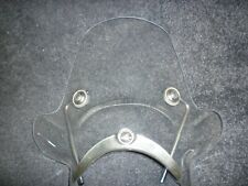 FABBRI CLEAR UNIVERSAL FLY SCREEN MOTORCYCLE SCOOTER 40 CMS X 30 CMS TALL