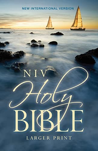 Larger print bible - bible-niv, by