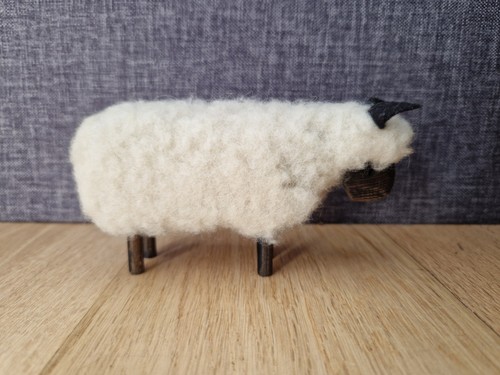 Vintage sheep ornament small - vintage,