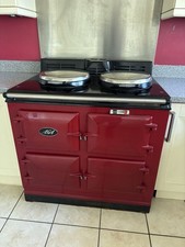 Aga Gas range Cooker 2-oven Red 