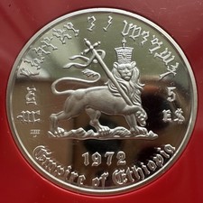 5 Dollar 1972 Ethiopia Haile