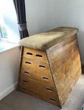 Antique Pommel Gym Horse Vintage