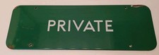 Railwayana - S R / B R Enamel