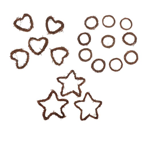 Grapevine wreath set - grapevine,