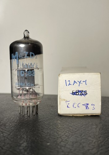 Mazda ecc83 double - double, triode