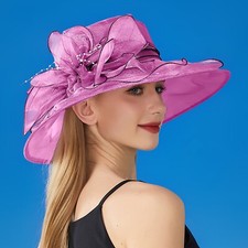 Women Oganza Sun Hat Church