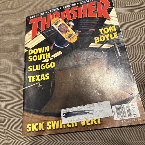 Thrasher skateboard magazine - thrasher,