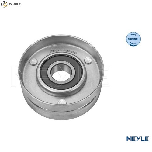 Deflectionguide pulley vribbed - deflectionguide,